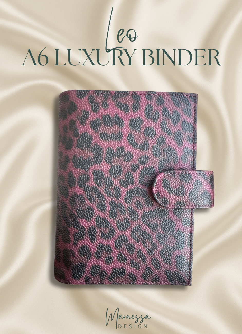 A6 Luxury Binder mit Flyleaf | LEO
