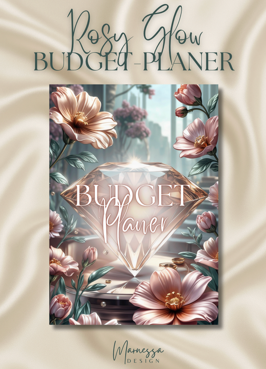 Budget Planer Finanzplaner Einlagen A5 Format | ROSY GLOW