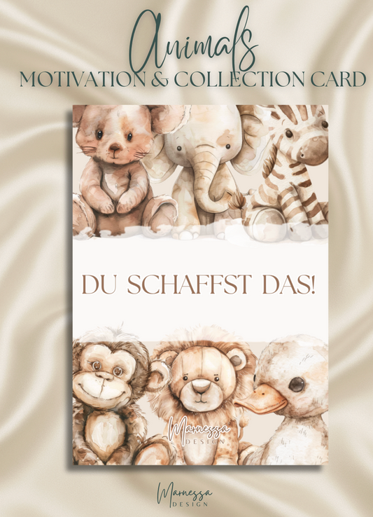 Postkarte | MOTIVATION & COLLECTION CARD | ANIMALS