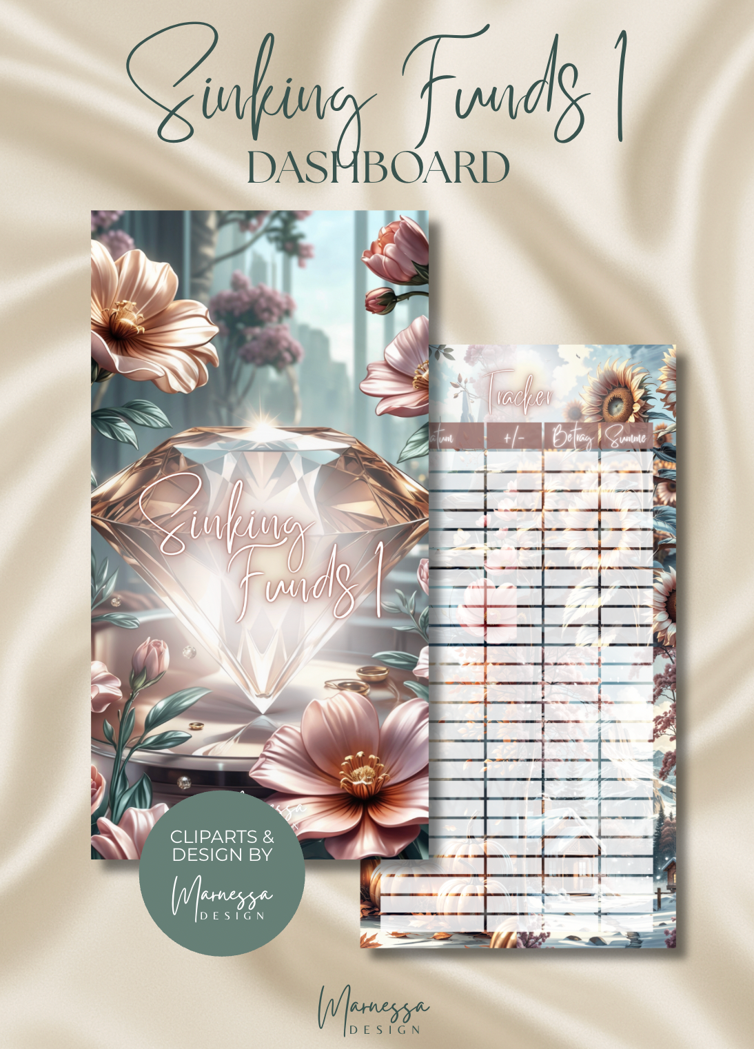 DASHBOARDS "ROSY GLOW" EINZELN | matt foliert | A6