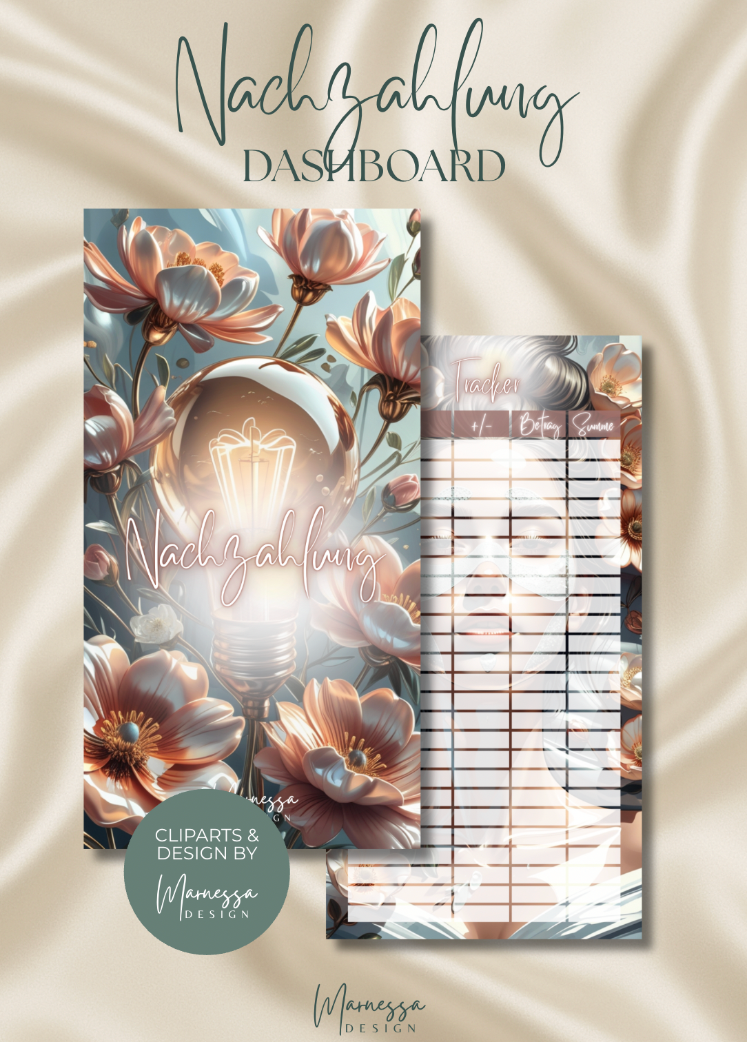 DASHBOARDS "ROSY GLOW" EINZELN | matt foliert | A6