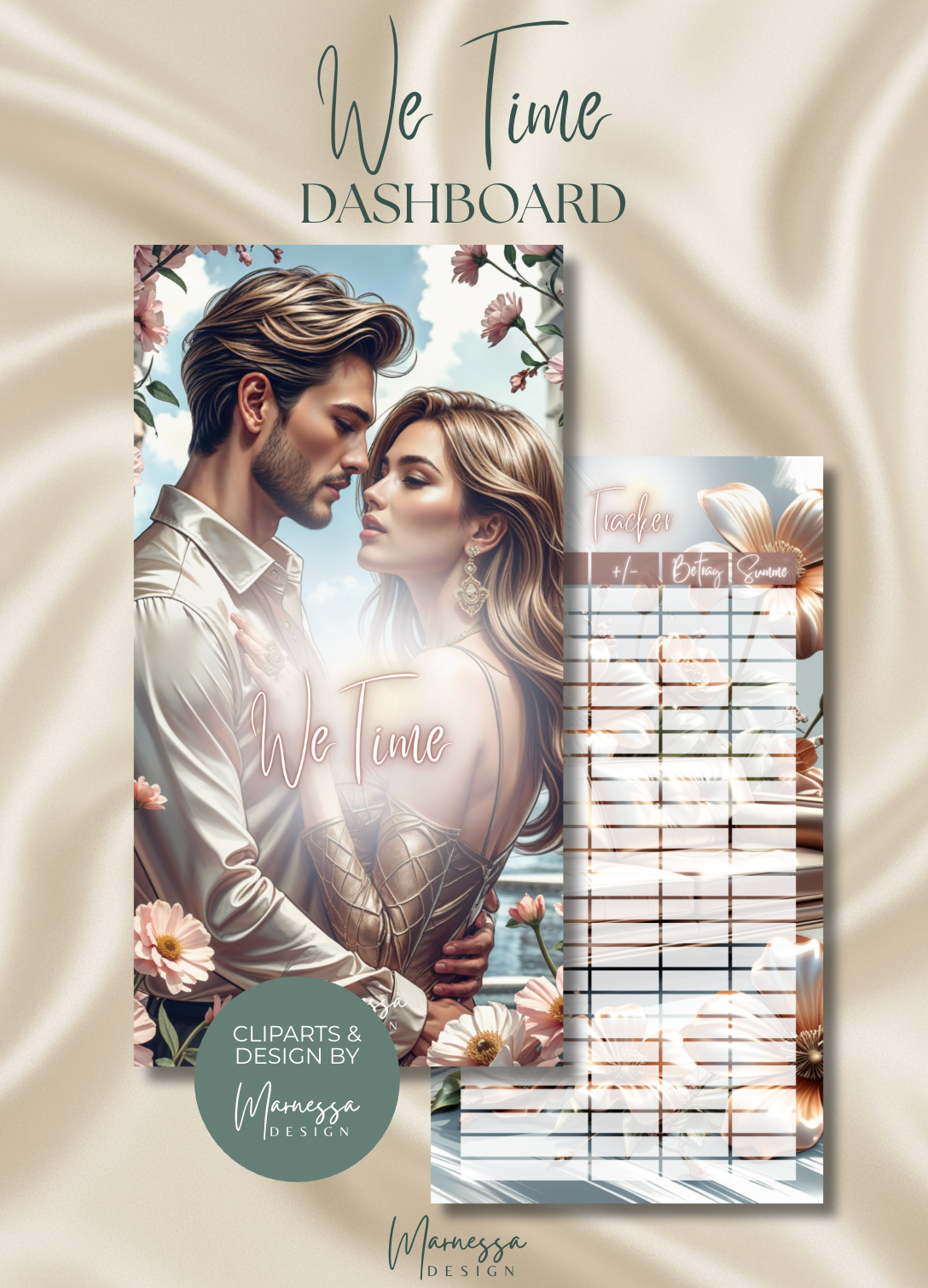 DASHBOARDS "ROSY GLOW" EINZELN | matt foliert | A6