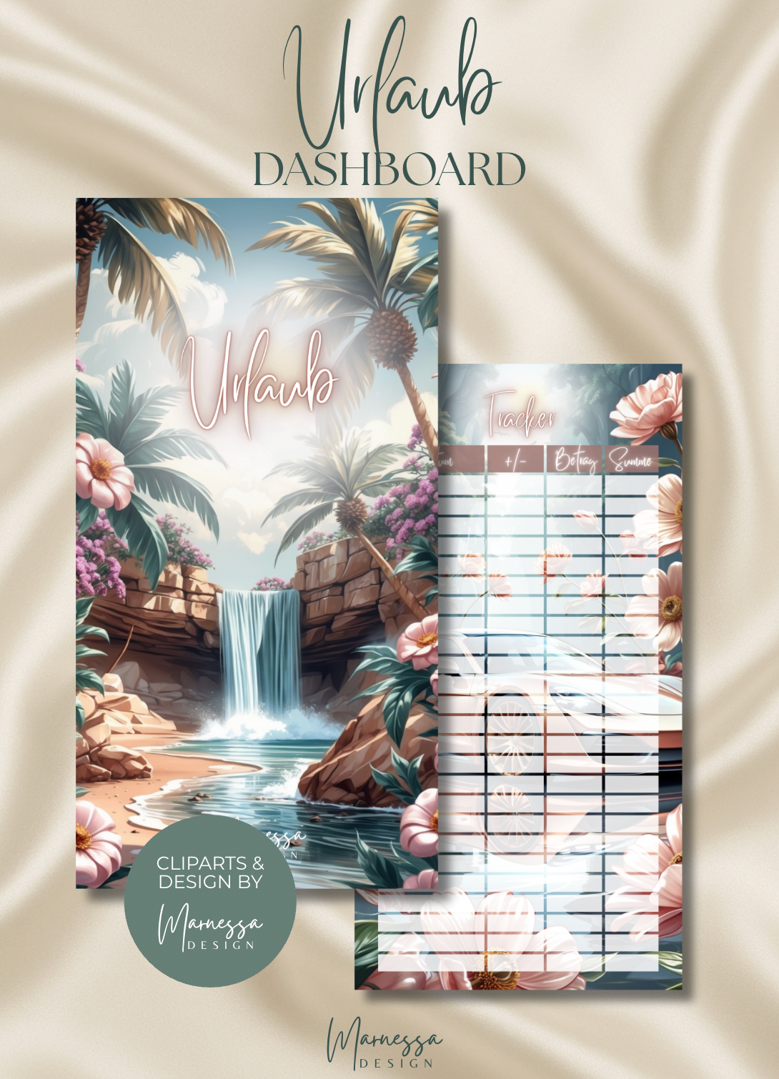 DASHBOARDS "ROSY GLOW" EINZELN | matt foliert | A6