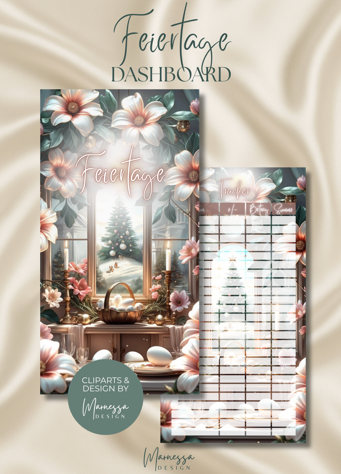 DASHBOARDS "ROSY GLOW" EINZELN | matt foliert | A6