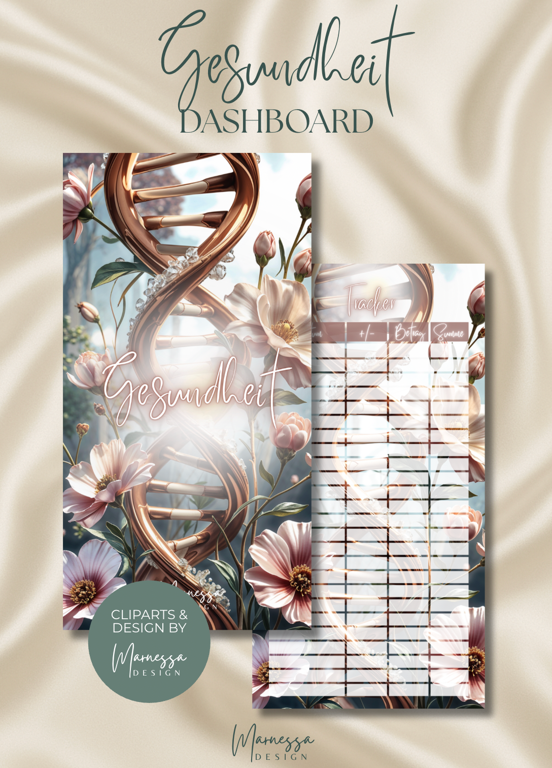DASHBOARDS "ROSY GLOW" EINZELN | matt foliert | A6