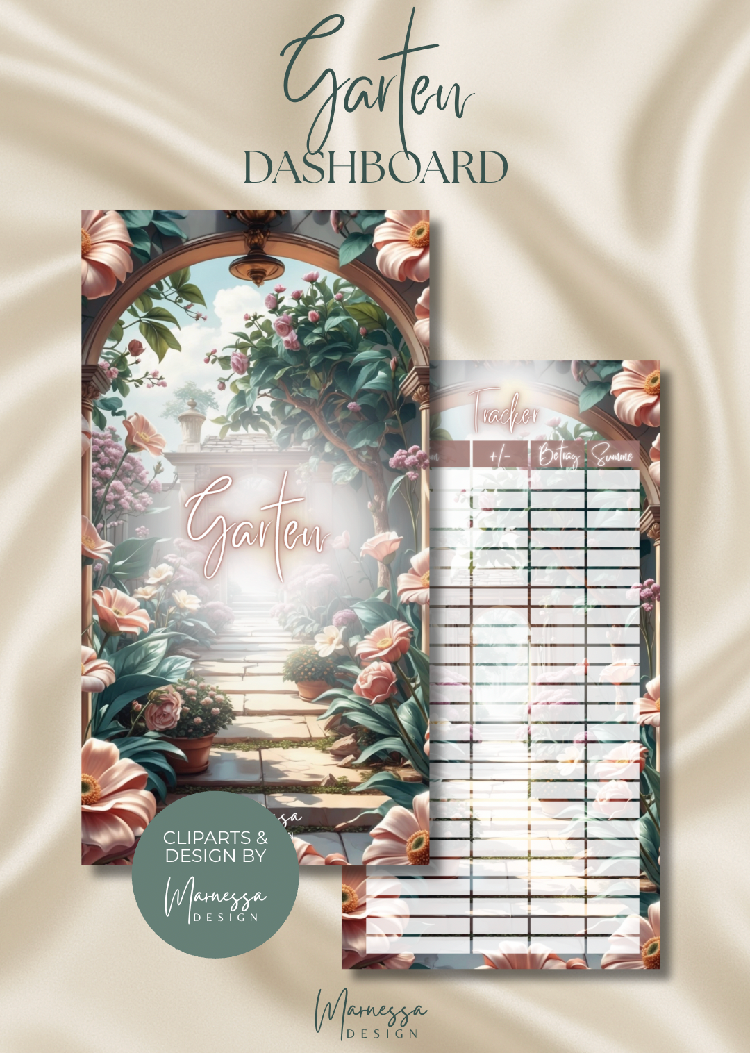 DASHBOARDS "ROSY GLOW" EINZELN | matt foliert | A6