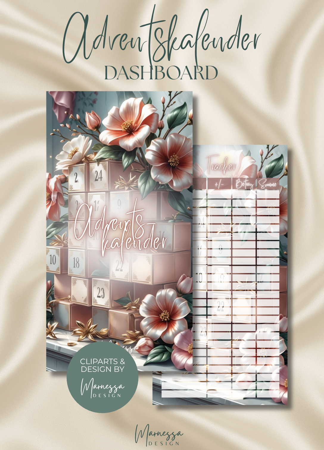 DASHBOARDS "ROSY GLOW" EINZELN | matt foliert | A6