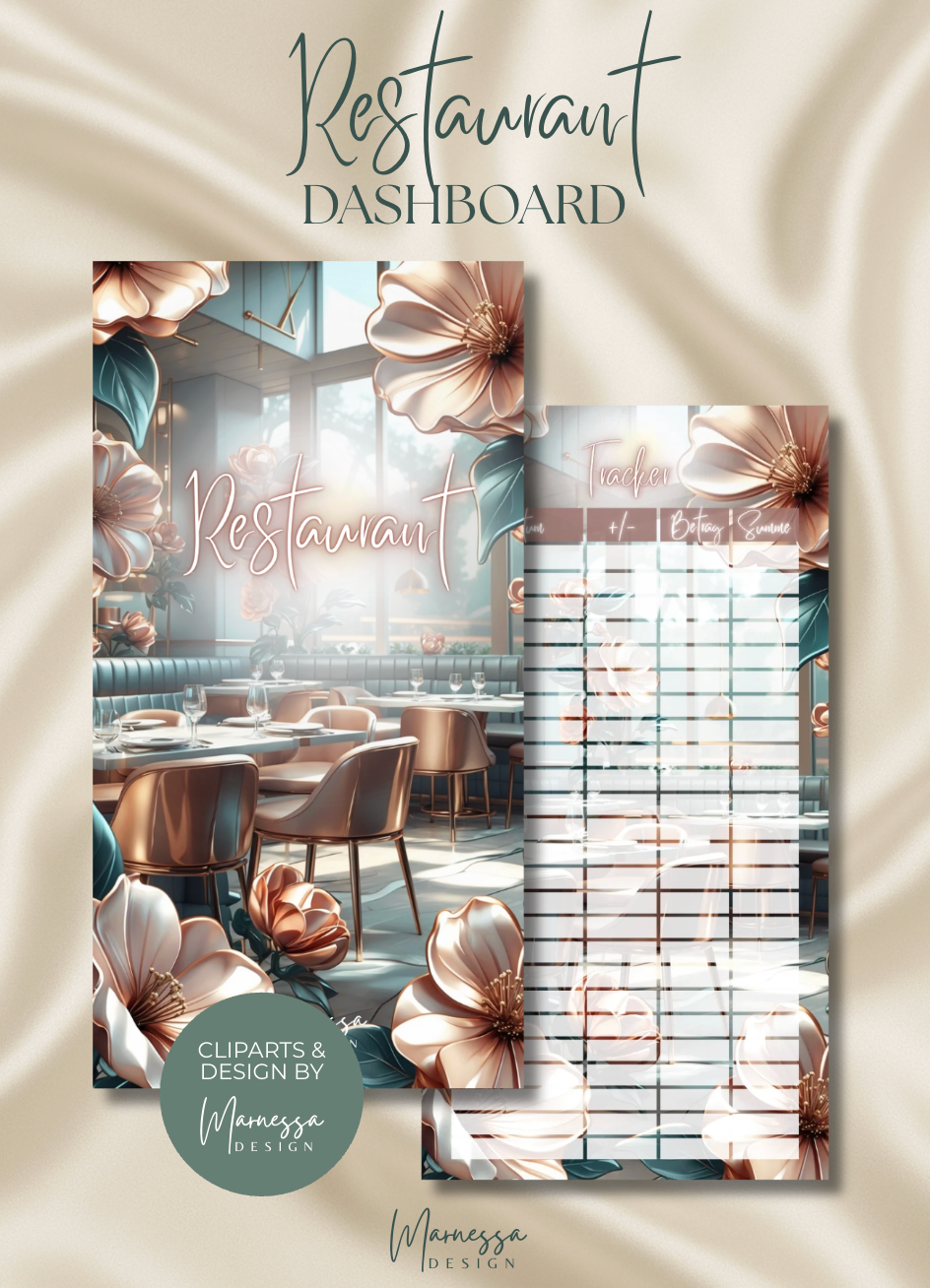 DASHBOARDS "ROSY GLOW" EINZELN | matt foliert | A6