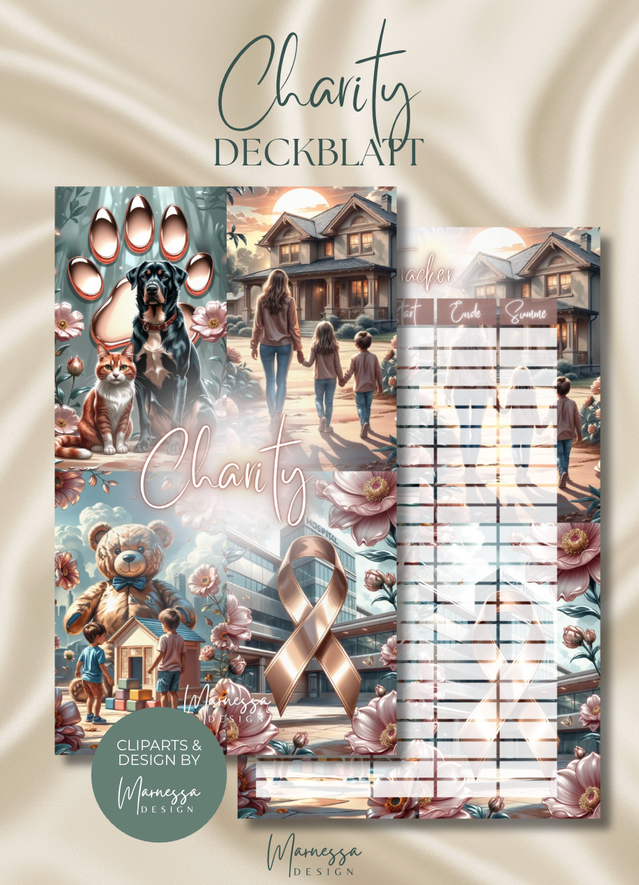 DECKBLÄTTER "ROSY GLOW" EINZELN | Trennblatt | Deckblatt | matt foliert | A6