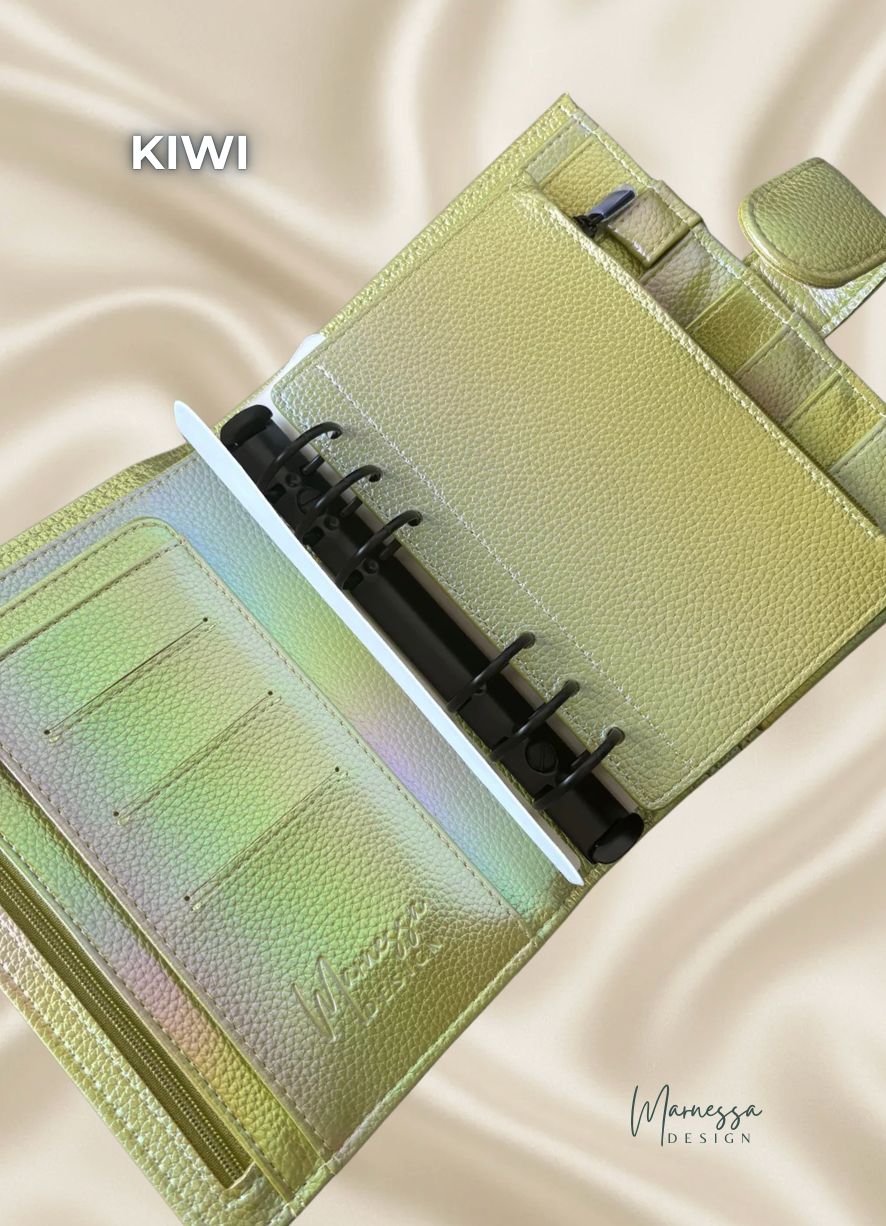 A6 Luxury Binder mit Flyleaf | HOLOGRAPHIC AURA