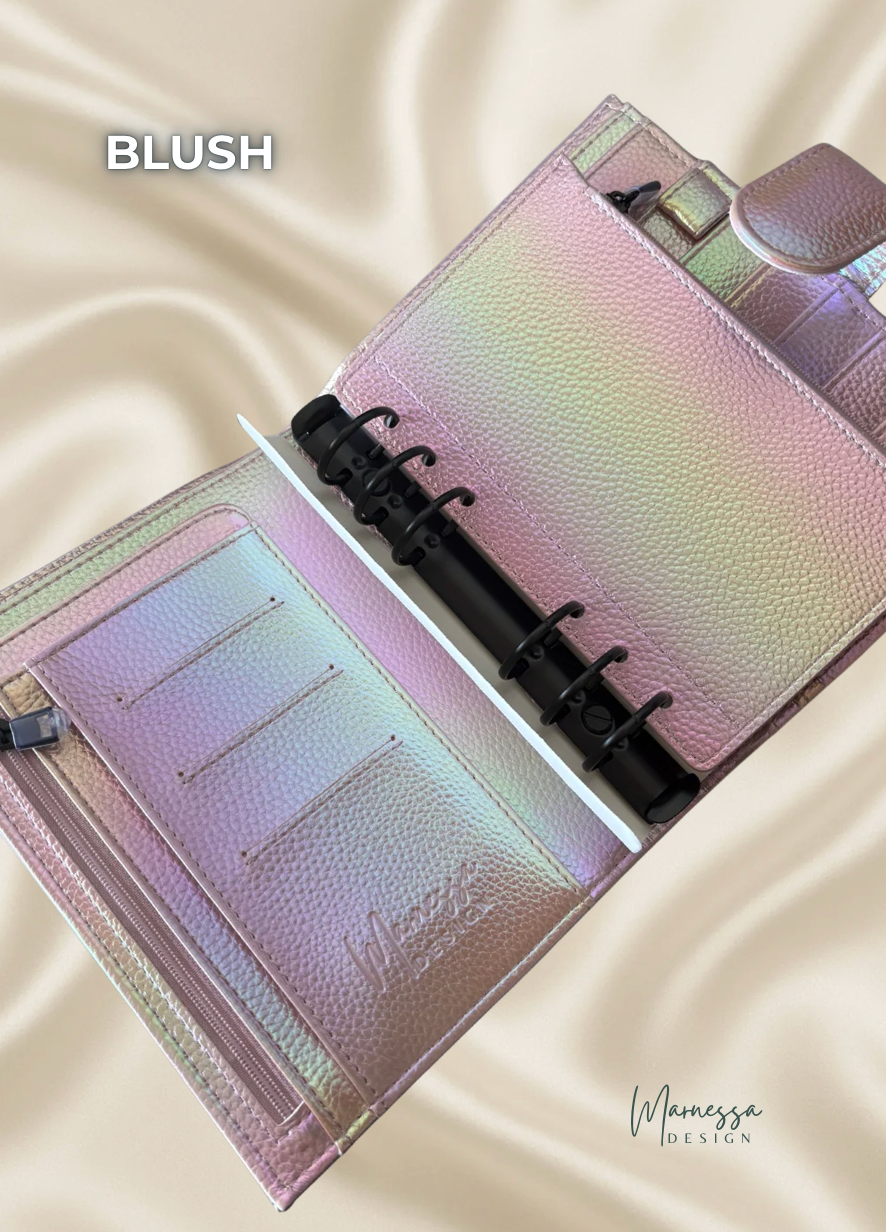 A6 Luxury Binder mit Flyleaf | HOLOGRAPHIC AURA
