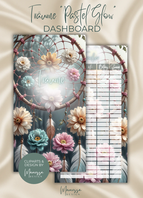 DASHBOARDS "PASTEL GLOW" EINZELN | matt foliert | A6