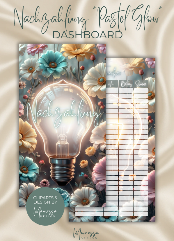 DASHBOARDS "PASTEL GLOW" EINZELN | matt foliert | A6