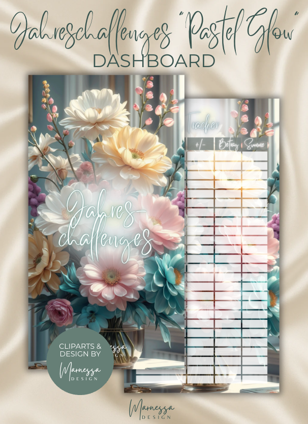 DASHBOARDS "PASTEL GLOW" EINZELN | matt foliert | A6