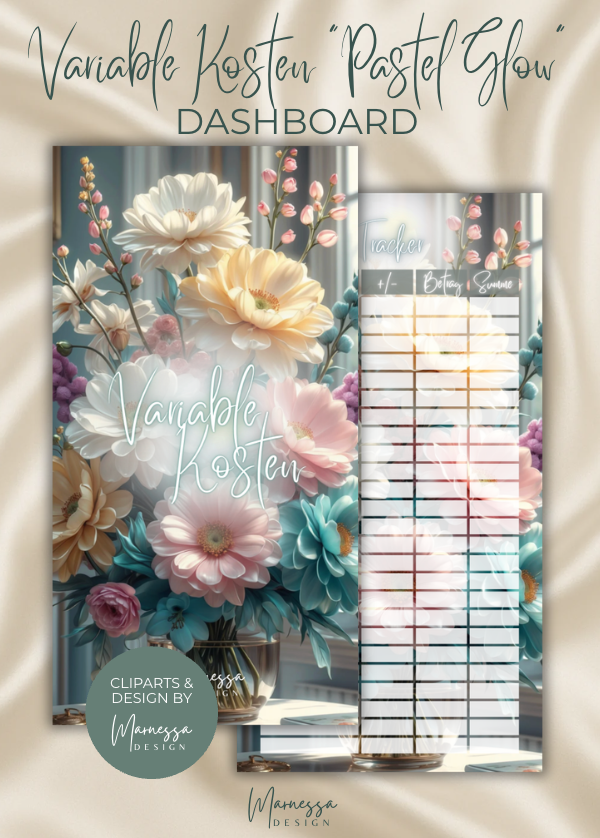 DASHBOARDS "PASTEL GLOW" EINZELN | matt foliert | A6
