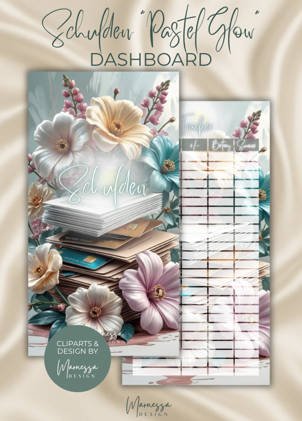 DASHBOARDS "PASTEL GLOW" EINZELN | matt foliert | A6