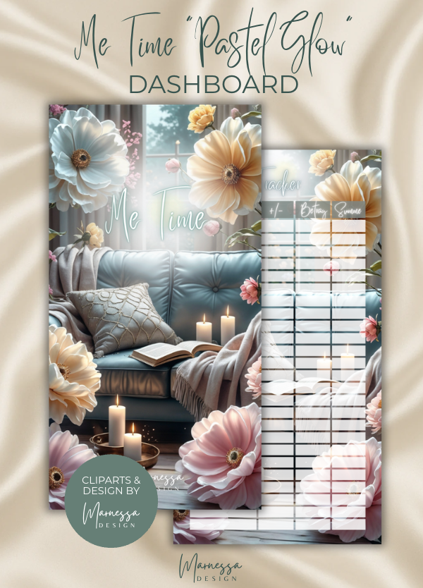 DASHBOARDS "PASTEL GLOW" EINZELN | matt foliert | A6