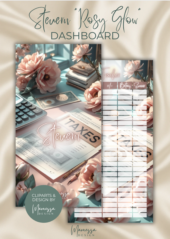 DASHBOARDS "ROSY GLOW" EINZELN | matt foliert | A6