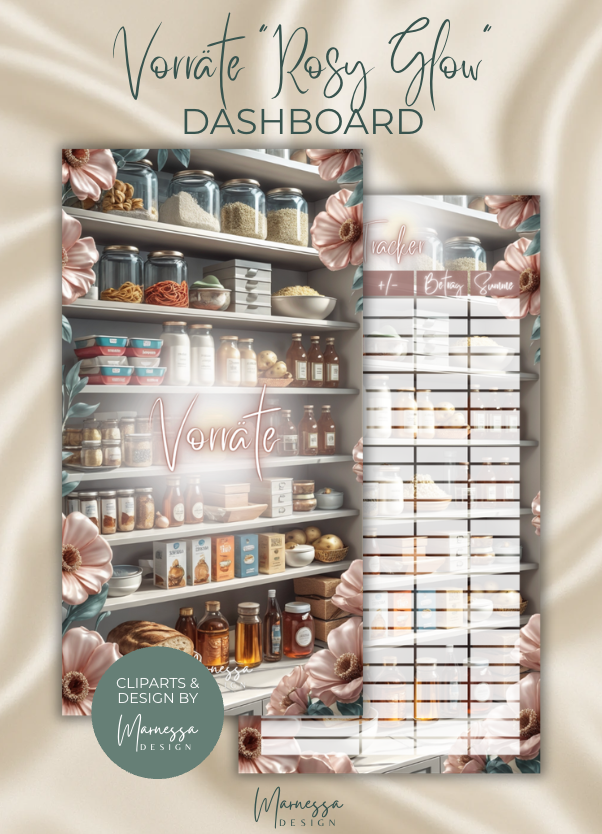 DASHBOARDS "ROSY GLOW" EINZELN | matt foliert | A6