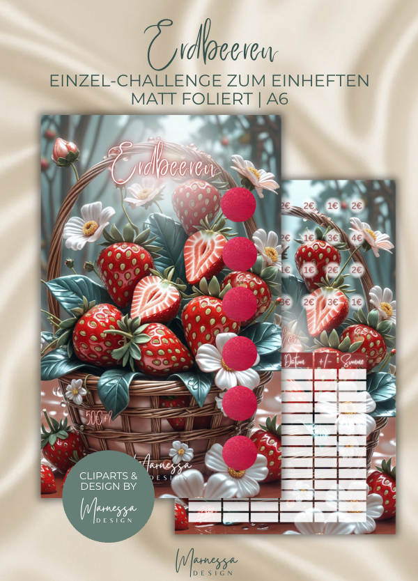 FOOD & DRINKS COLLECTION | Einzel-Challenges zum einheften | matt foliert | A6