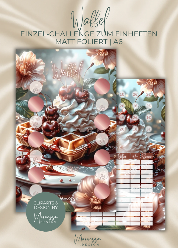 FOOD & DRINKS COLLECTION | Einzel-Challenges zum einheften | matt foliert | A6