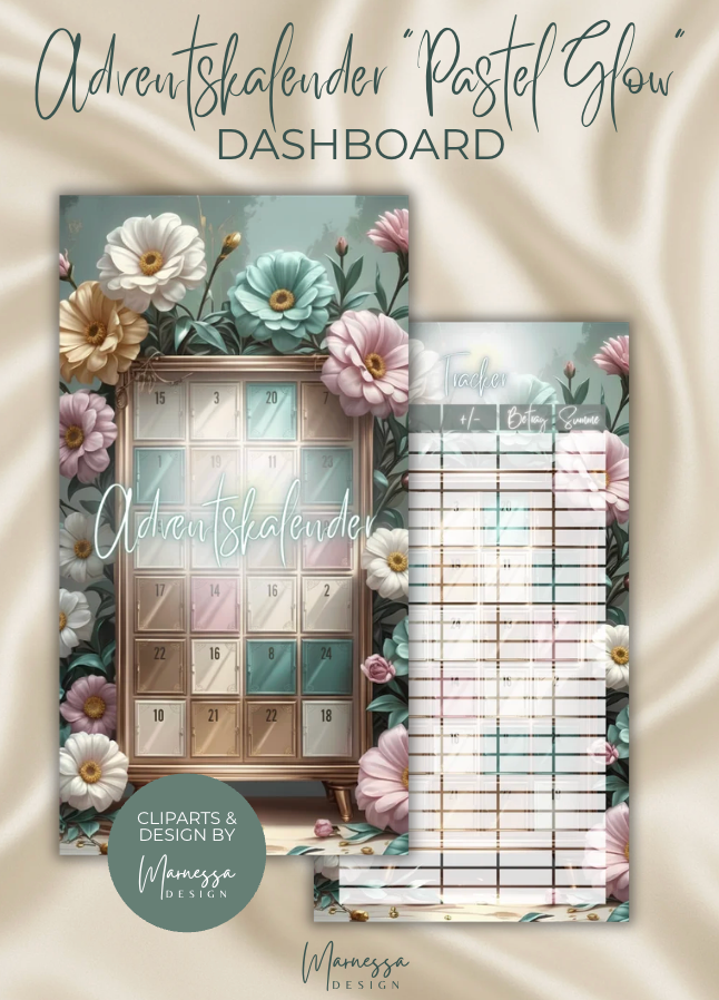 DASHBOARDS "PASTEL GLOW" EINZELN | matt foliert | A6