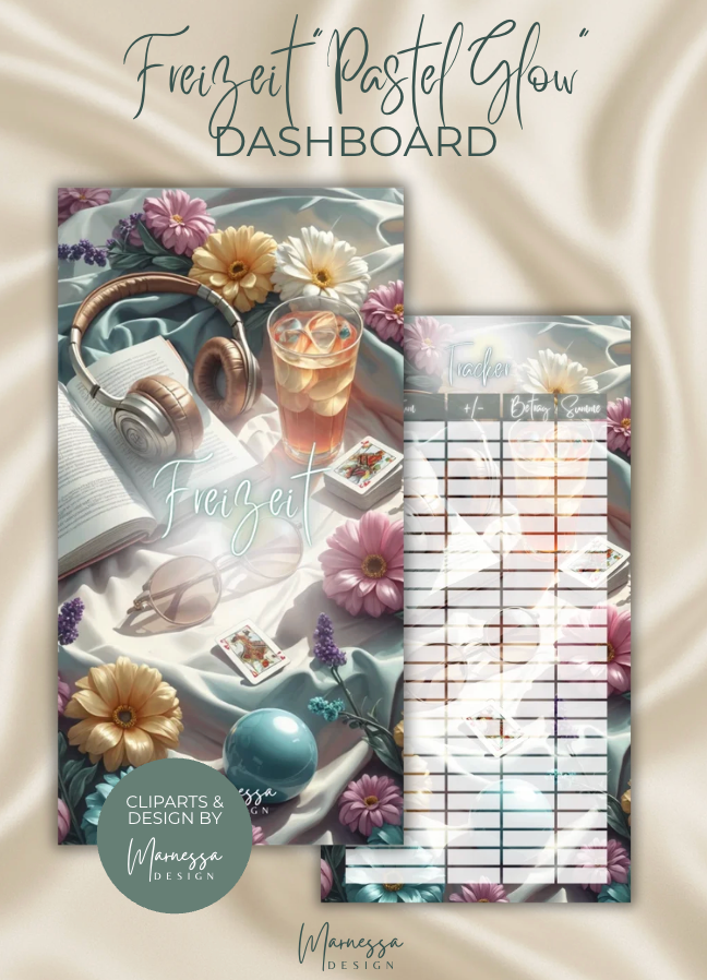 DASHBOARDS "PASTEL GLOW" EINZELN | matt foliert | A6