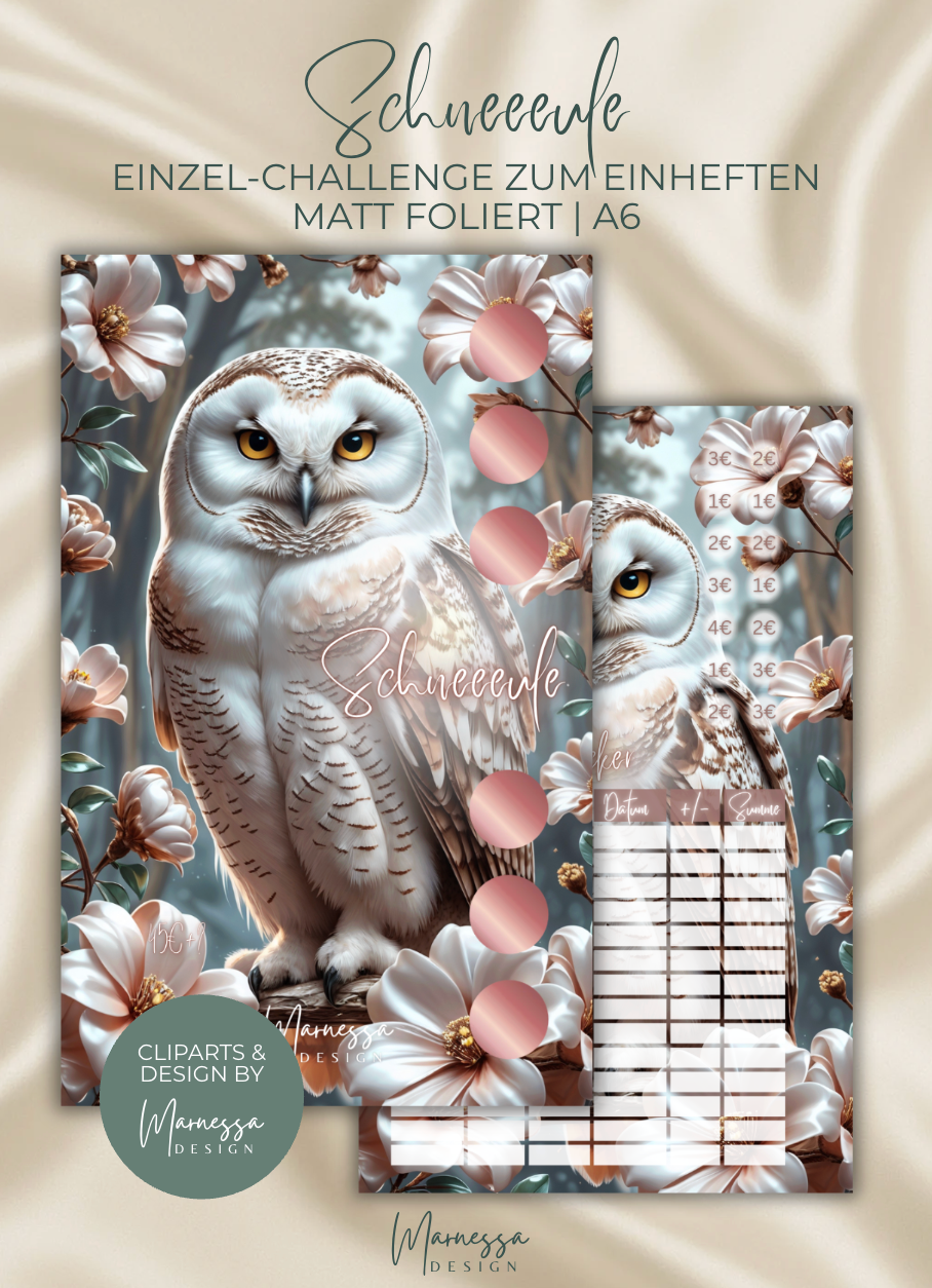 ANIMALS COLLECTION | Einzel-Challenges zum einheften | matt foliert | A6