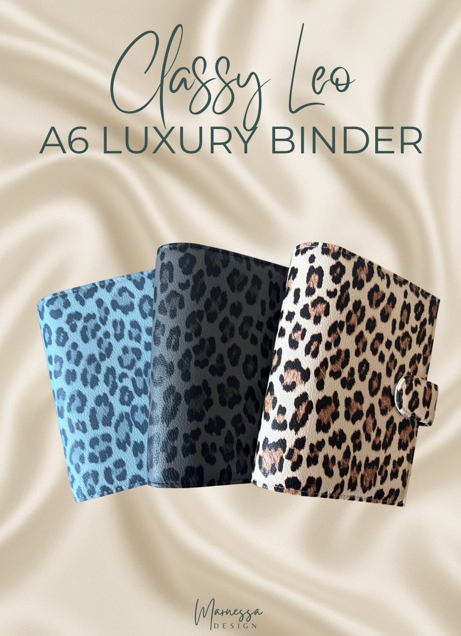 A6 Luxury Binder mit Flyleaf | CLASSY LEO
