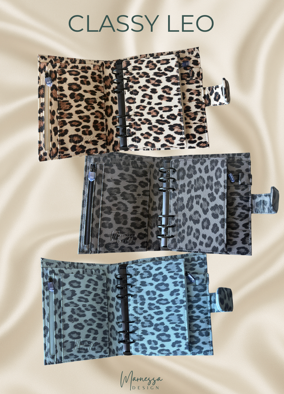 A6 Luxury Binder mit Flyleaf | CLASSY LEO