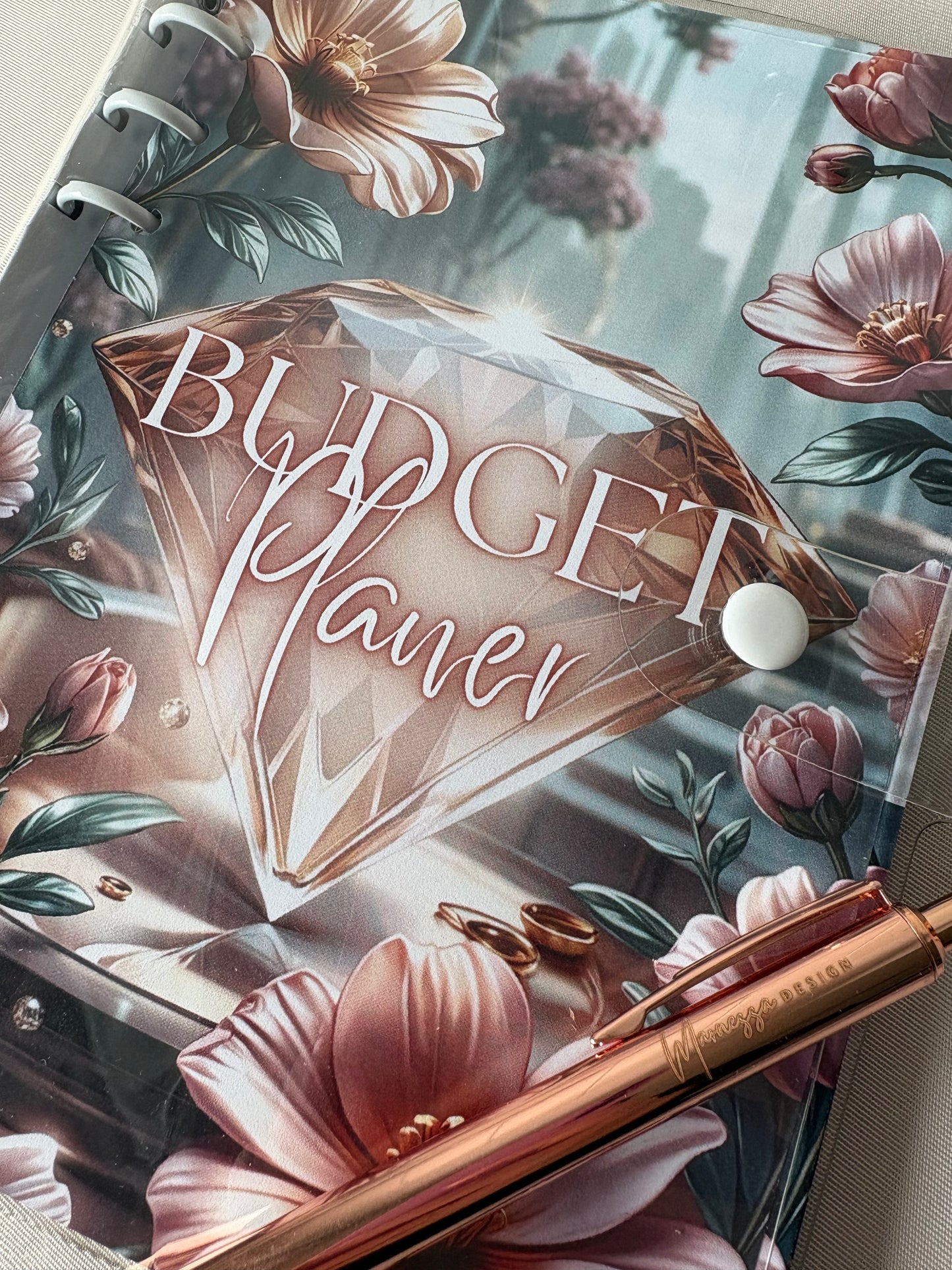 Budget Planer Finanzplaner Einlagen A5 Format | ROSY GLOW