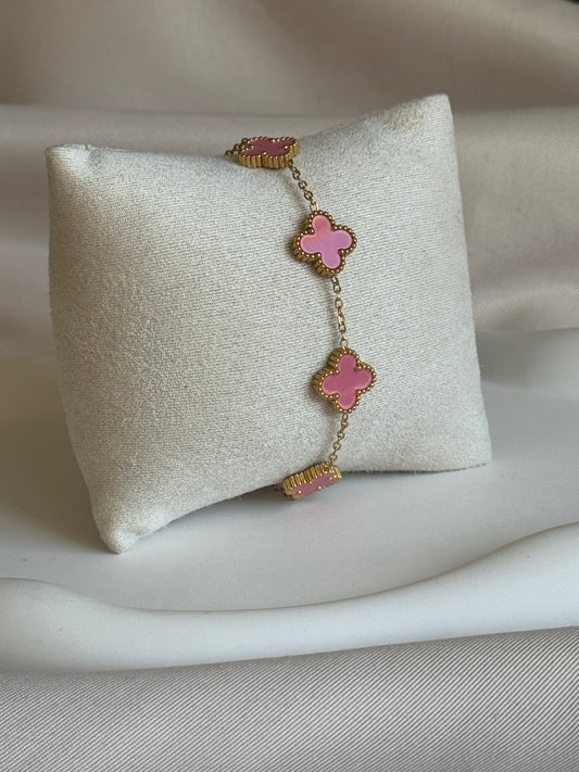 Armband CLASSY CLOVER SMALL | ROSE