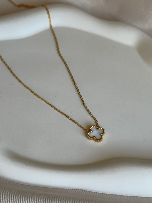 Kette CLASSY CLOVER | PEARL