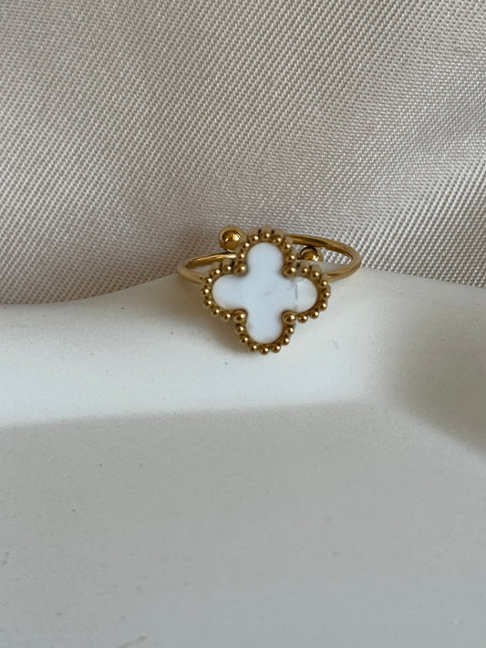 Ring CLASSY CLOVER | PEARL