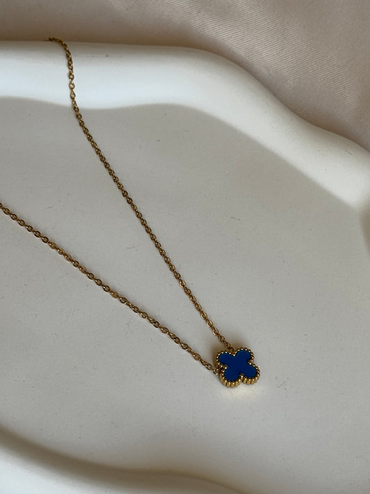 Kette CLASSY CLOVER | BLUE