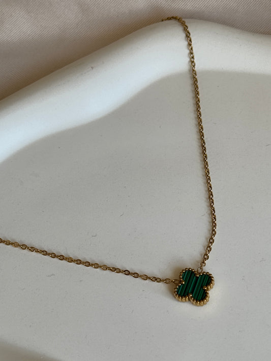 Kette CLASSY CLOVER | GREEN