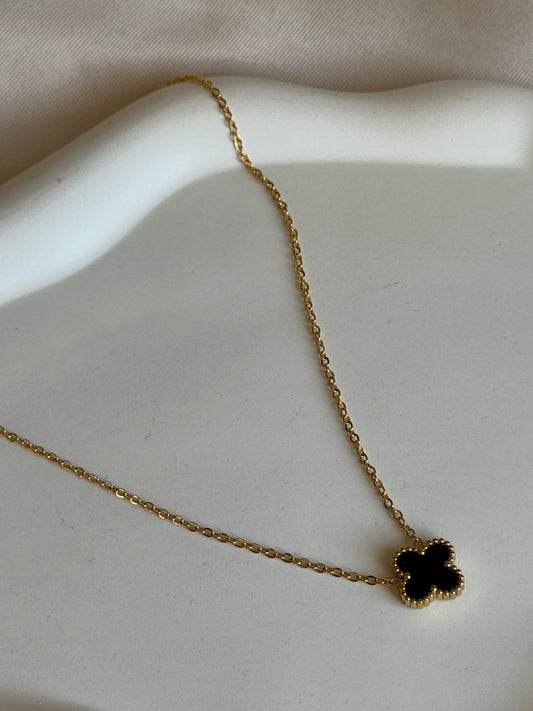 Kette CLASSY CLOVER | BLACK