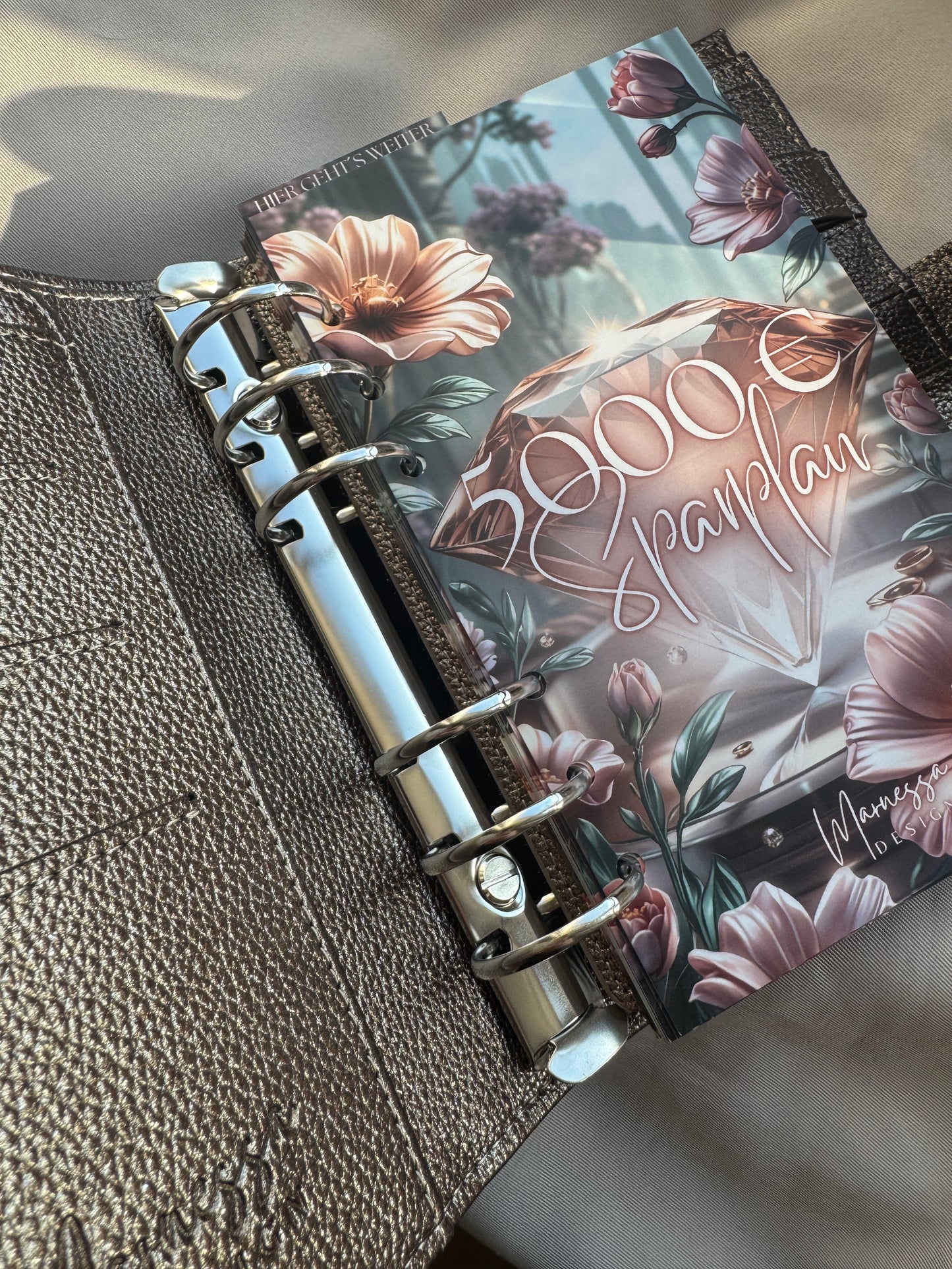 A6 Luxury Binder mit Flyleaf | SHINY