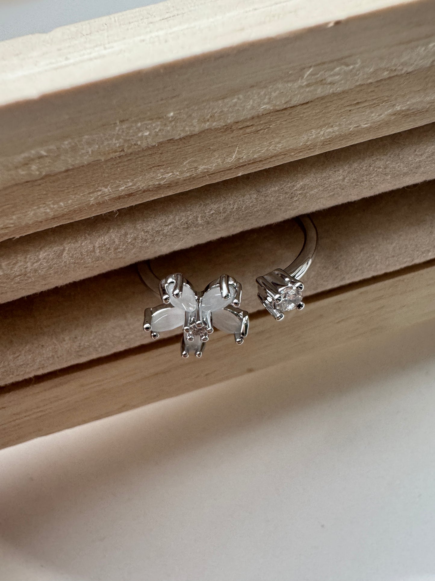 Ring FLOWER | SILBER