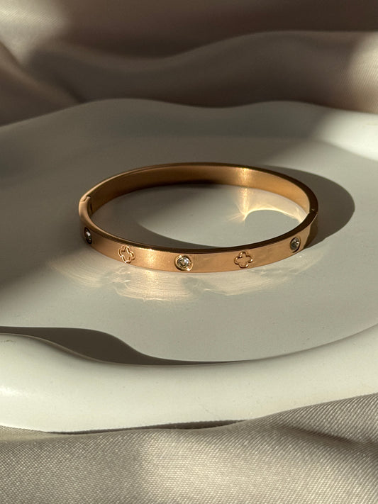 Armreif CLOVER BLING | ROSEGOLD