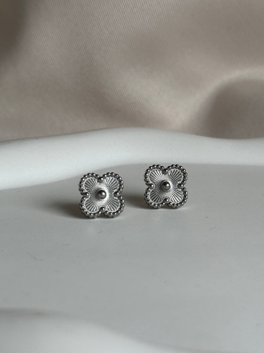 Ohrstecker CLASSY CLOVER | SILBER