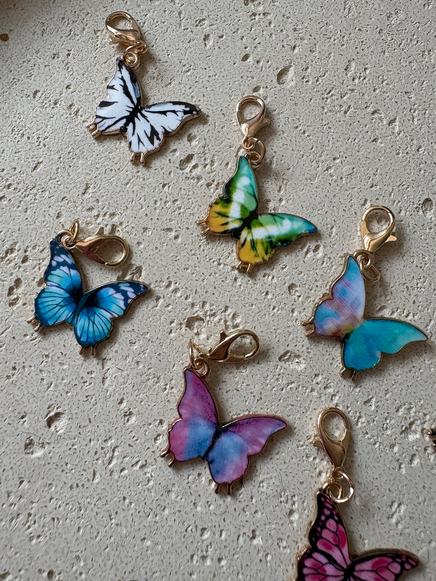 Deko Charms | COLORFUL BUTTERFLIES