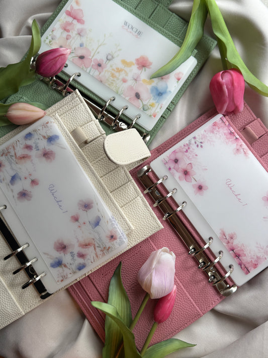 WOCHENBUDGET A6 HANDMADE Umschläge Milky | SPRING EDITION