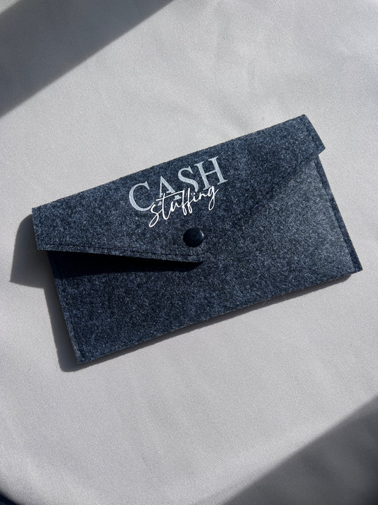 Cash Stuffing Mäppchen aus Filz