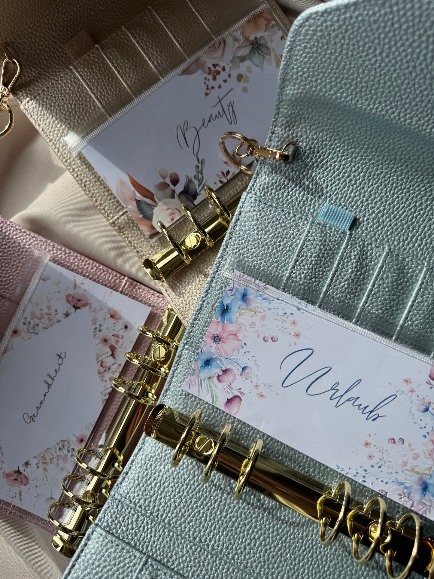 A6 Luxury Wallet Binder | METALLIC EDITION