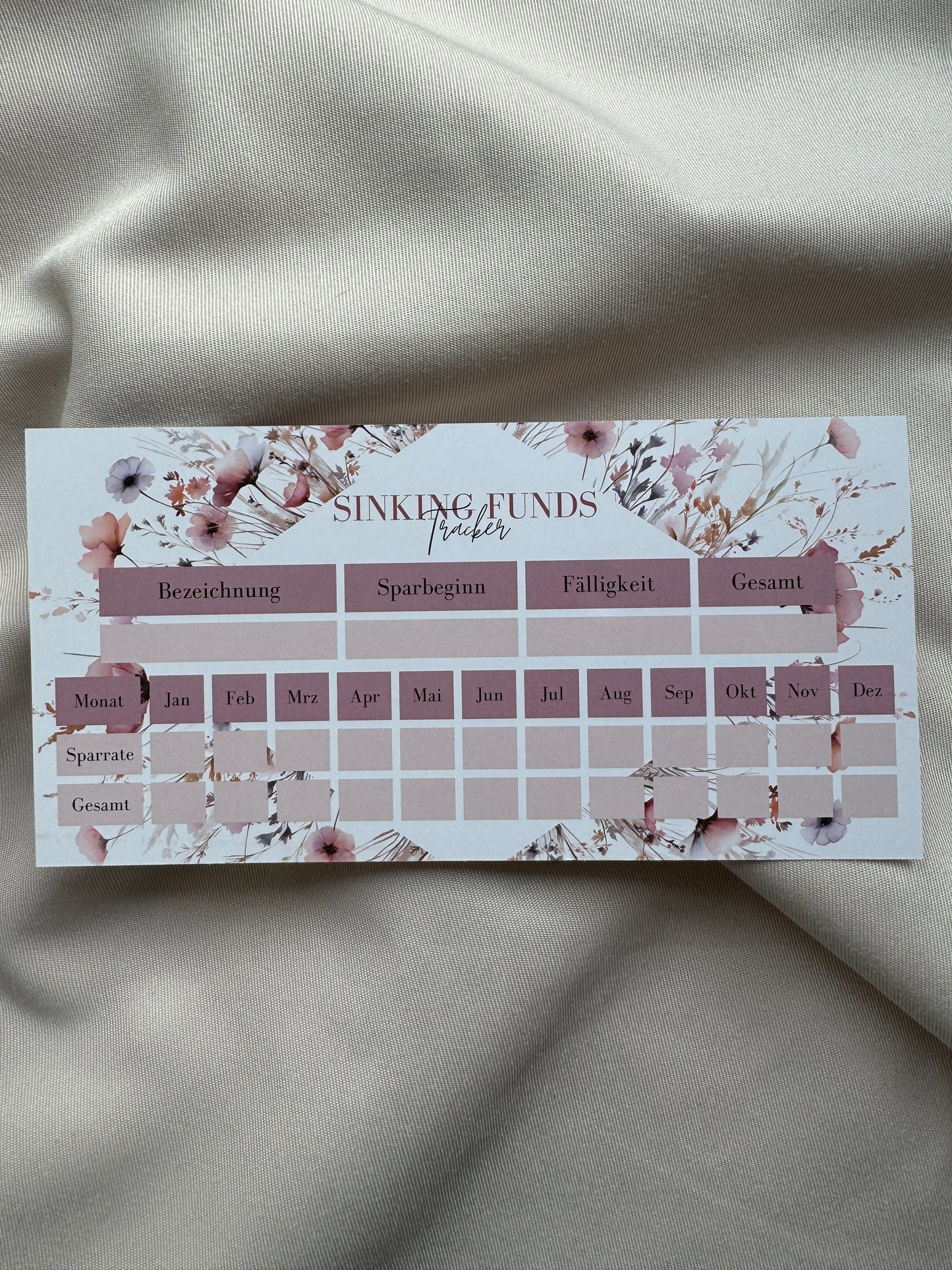 A6 Inlays | WILDFLOWER LOVE