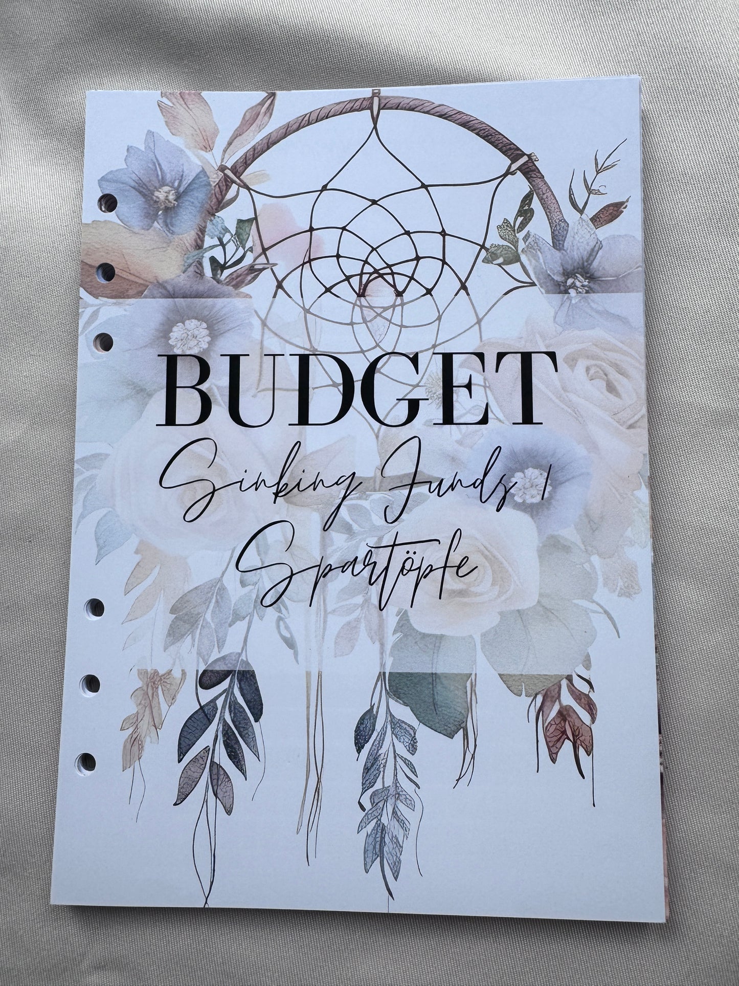 Budget Planer Finanzplaner Einlagen A5 Format | TRAUMFÄNGER