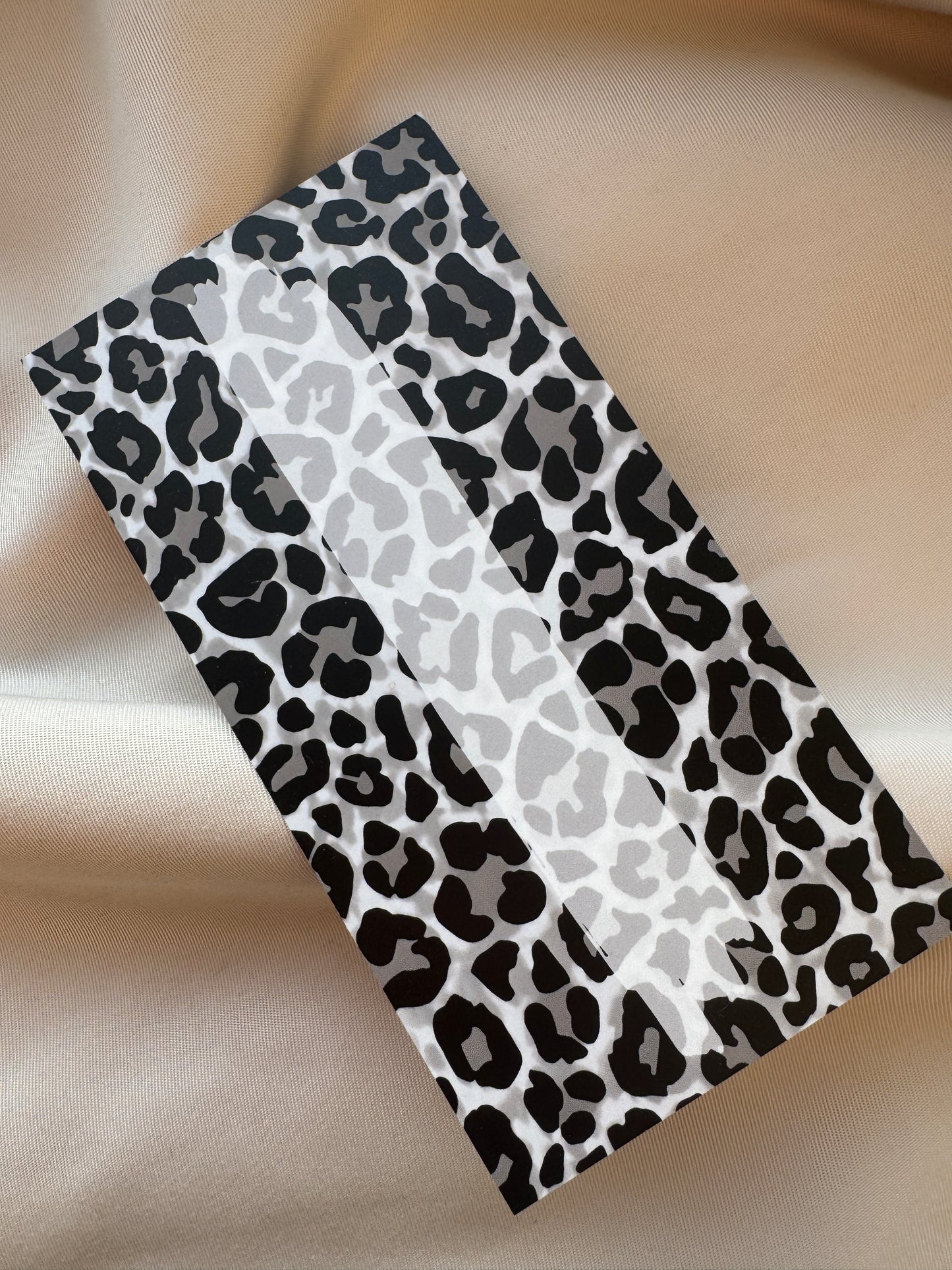 A6 Dashboards mit Tracker | matt foliert & blanko | BLACK LEO