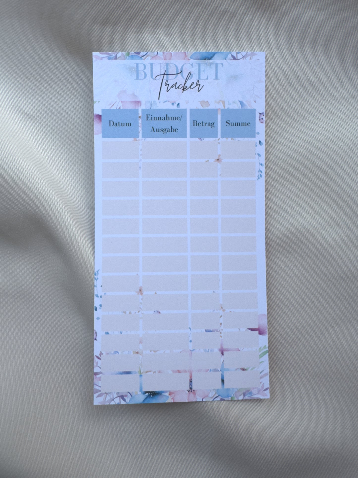 A6 Inlays | PASTEL FLOWERS