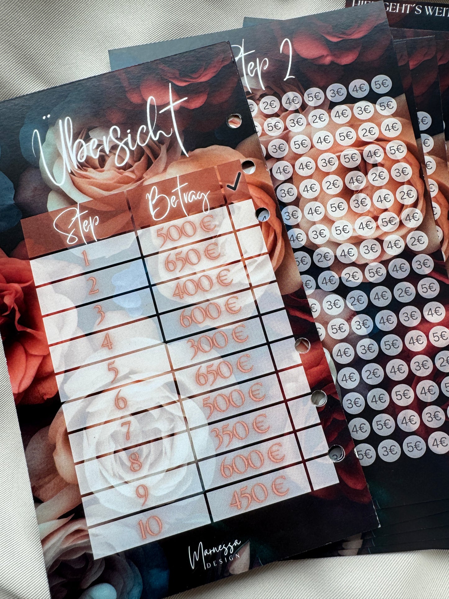 5000 € Sparplan | EINLAGEN "DARK ROSE"